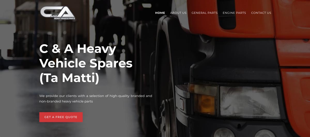 General Truck Parts C & A Heavy Vehicle Spares